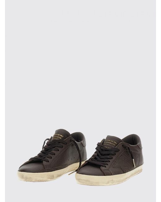 Golden Goose Deluxe Brand Brown Sneakers for men