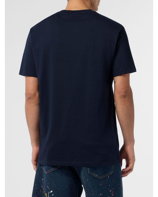 Philipp Plein Blue T-Shirt for men
