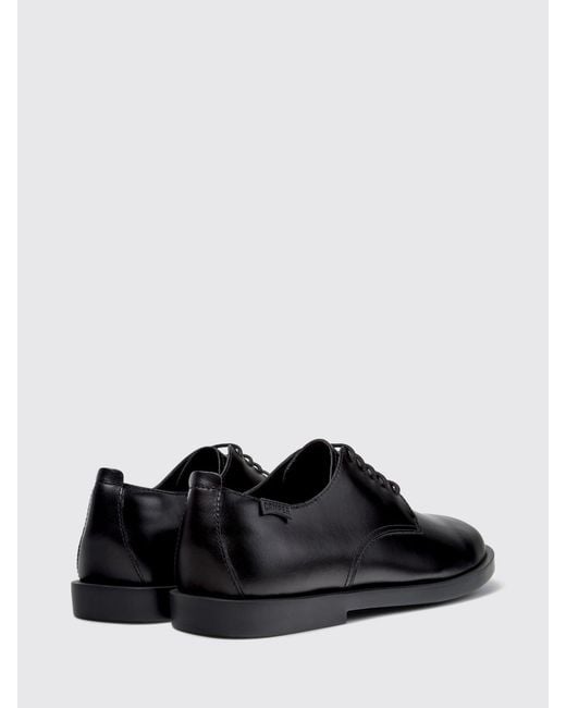 Camper Black Don Derby Shoes for men