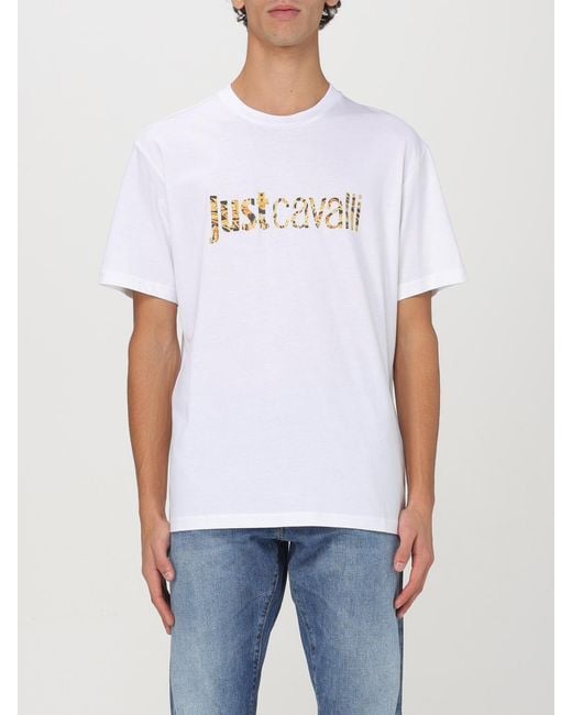Just Cavalli White T-Shirt for men