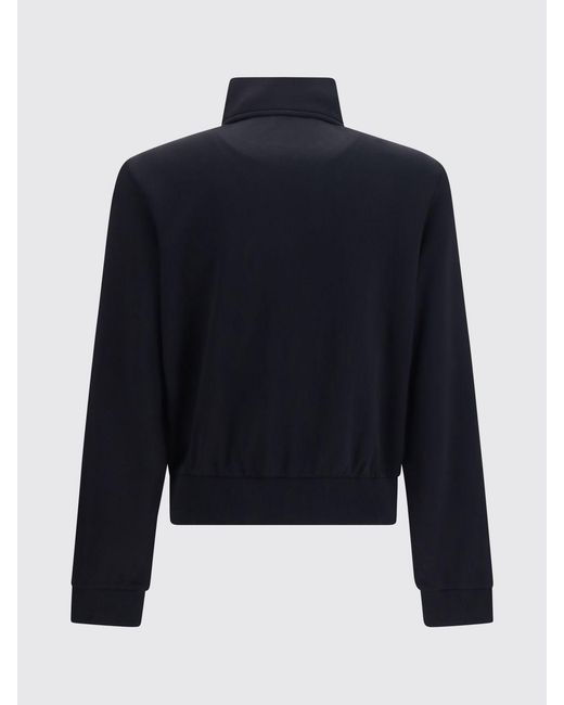 Our Legacy Blue High Neck Cotton-Blend Zip Sweatshirt for men