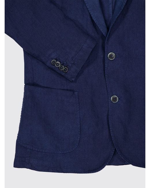 120% Lino Blue Suit for men