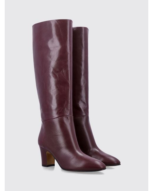 Alberta Ferretti Purple Flat Shoes