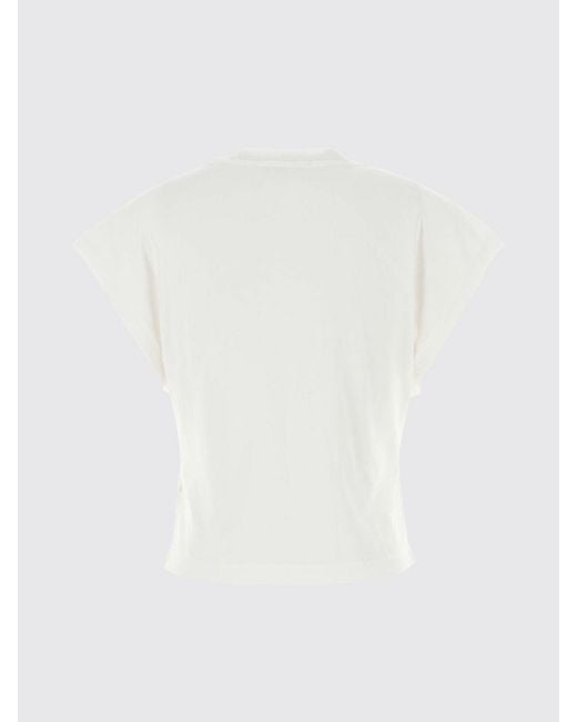 Agolde White Regenerated Cotton T-Shirts