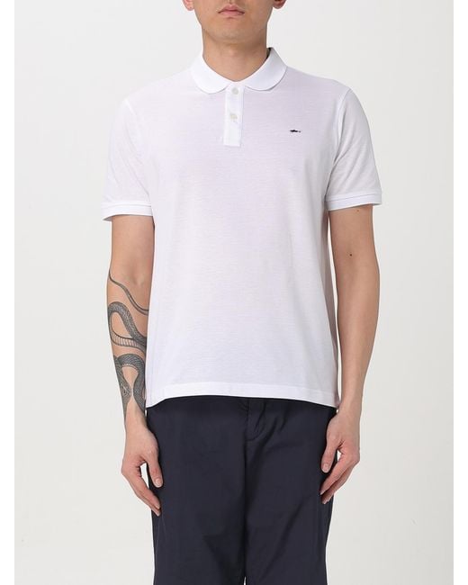 Paul &Amp Shark Polo Basic Con Mini Logo di Paul & Shark in White da Uomo