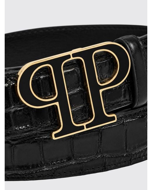 Philipp Plein Black Belt for men