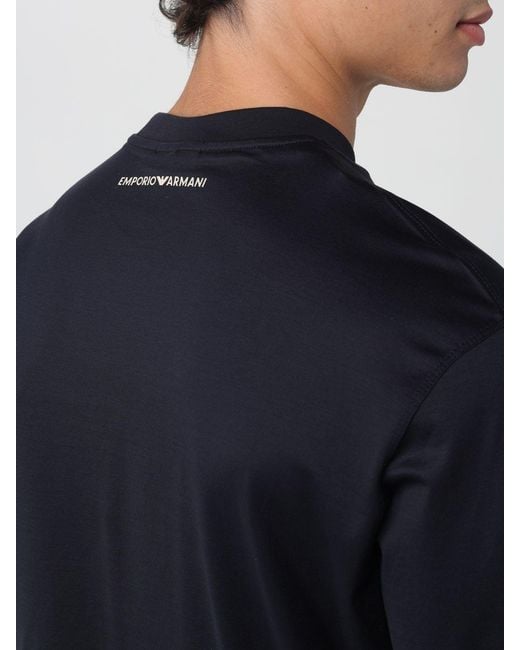 Emporio Armani Blue T-Shirt for men