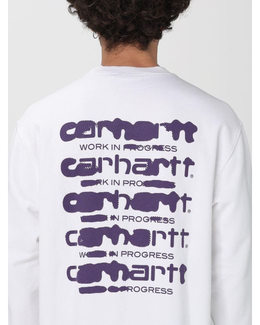 Carhartt White Sweatshirt for men