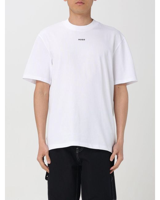 HUGO White T-shirt for men