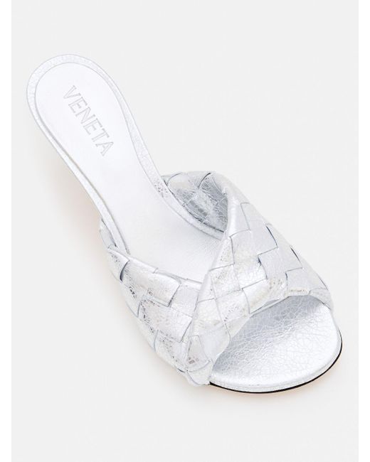 Bottega Veneta White Absatzschuhe Damen