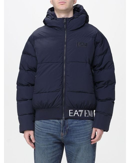 EA7 Blue Jacket for men