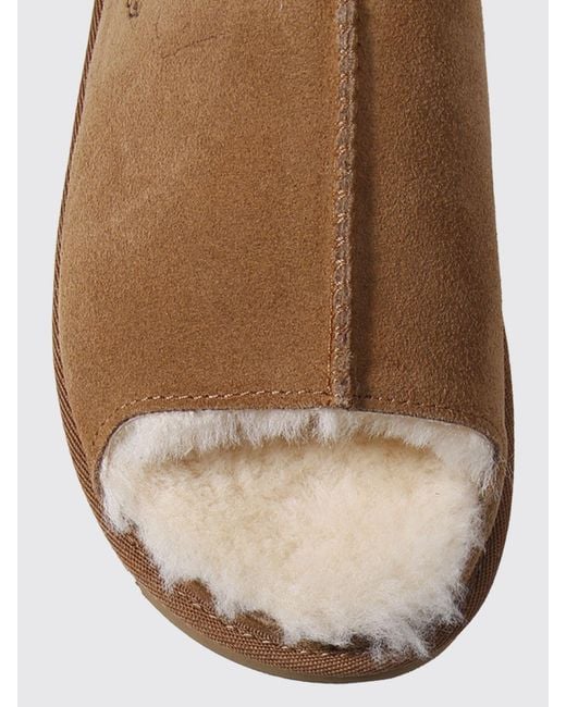 Ugg Brown Suede Slides