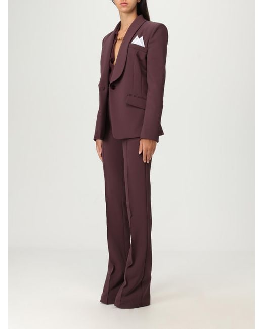 Elisabetta Franchi Purple Kleider Damen