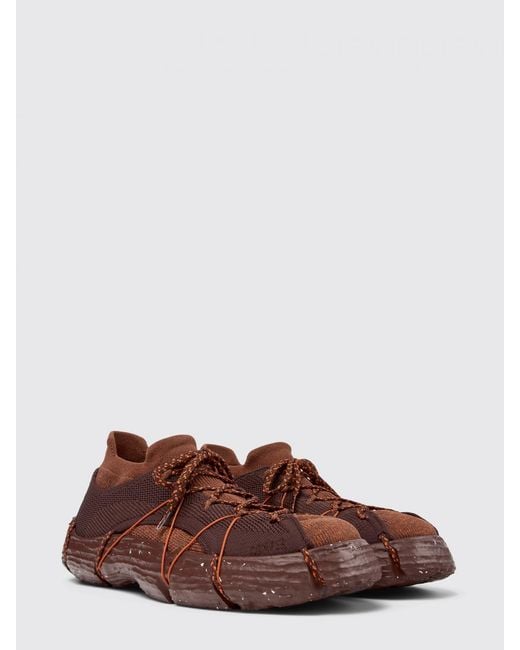 Camper Brown Roku Recycled Polyester Sneakers for men
