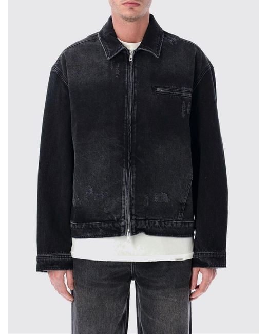 Represent Black Denim Jacket for men