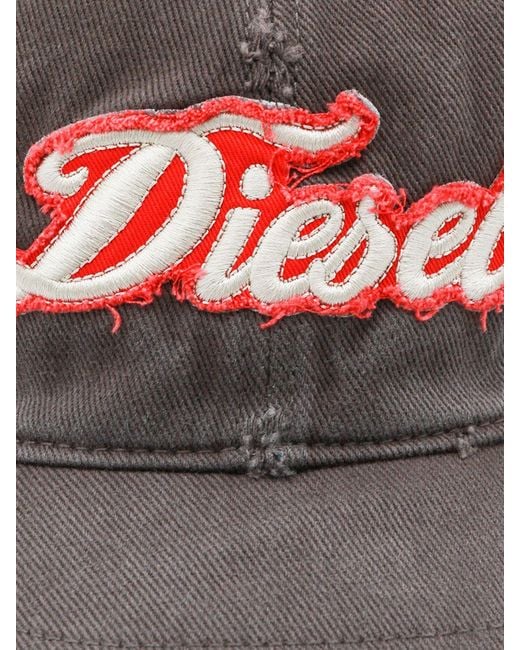 Cappello Da Baseball di DIESEL in Gray da Uomo