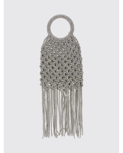 Twentyfourhaitch White Shoulder Bag
