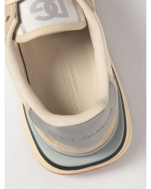 Dolce & Gabbana Natural Dolce &Amp Gabbana Dg Athletic Sneakers