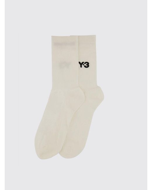 Calcetines Hombre Y-3 de hombre de color White