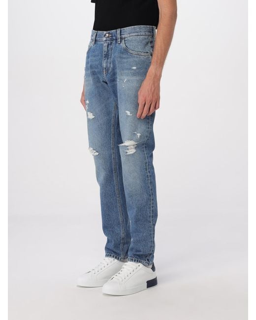 Dolce & Gabbana Blue Dolce &Amp Gabbana Jeans for men