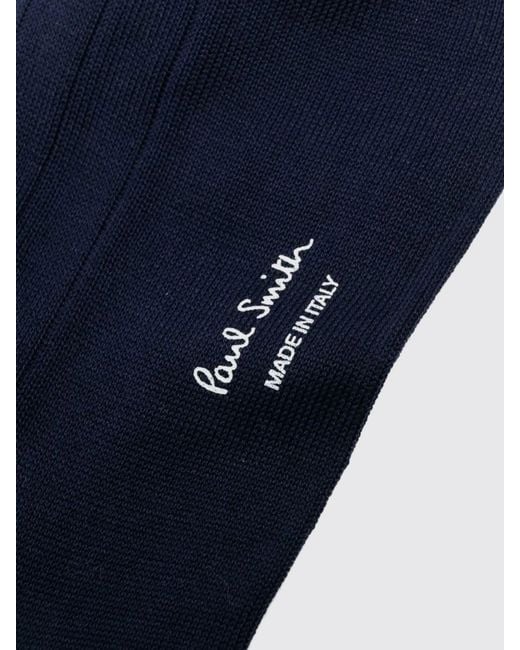 Paul Smith Blue Socks for men
