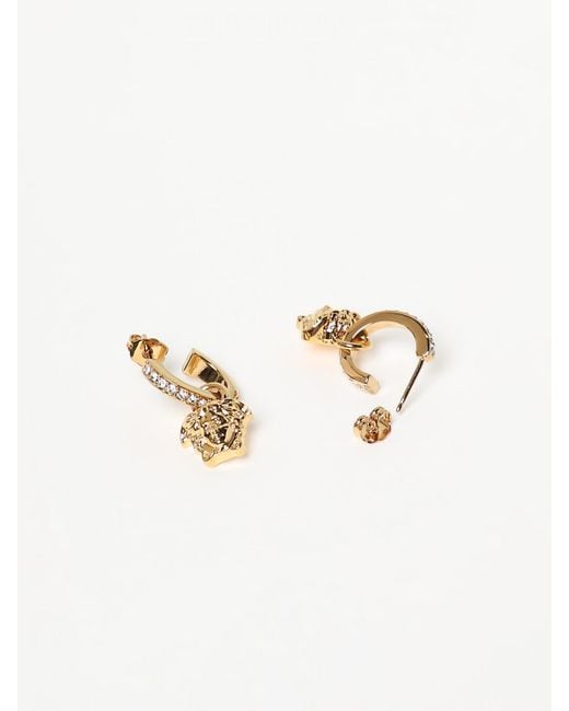 Versace White Earrings