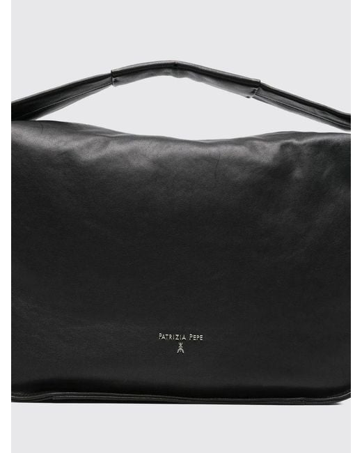 Patrizia Pepe Black Leather Bag