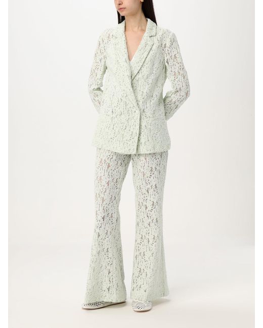 Twinset White Hose Damen