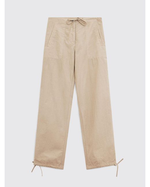 Aspesi Natural Cotton Drawstring Trousers