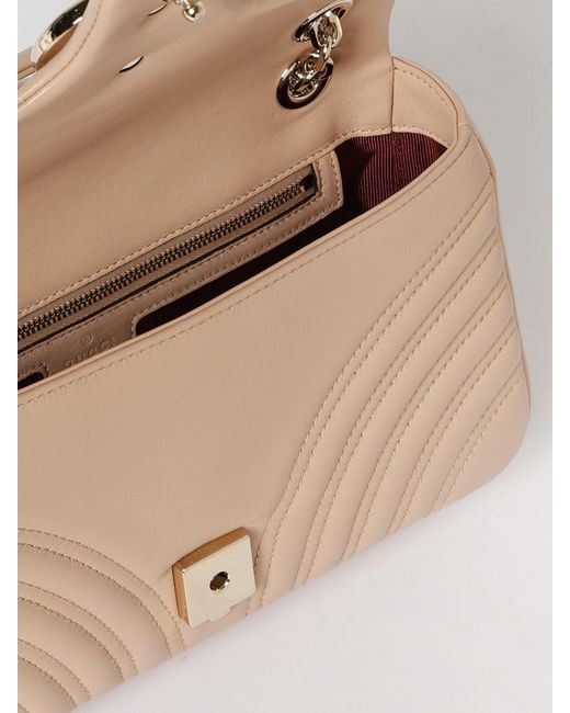 Gucci Natural Gg Marmont Medium Shoulder Bag