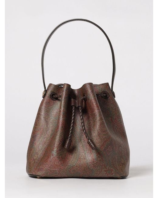 Borsa A Secchiello Arnica di Etro in Brown