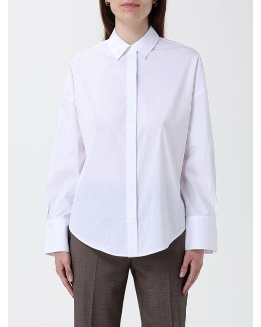 Liu Jo White Classic Cotton Blend Shirt