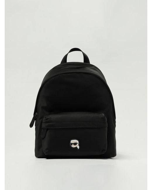 Karl Lagerfeld Black Backpack
