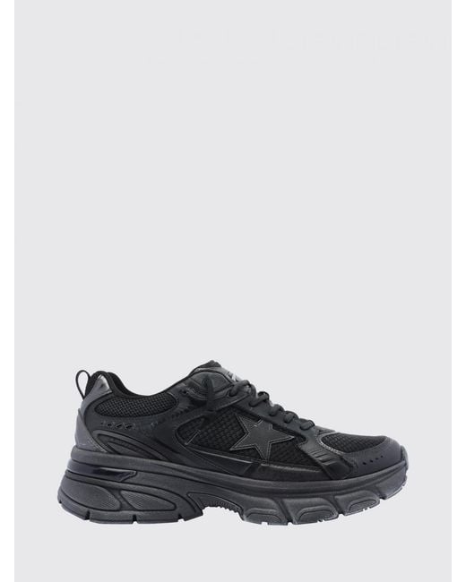 Golden Goose Deluxe Brand Black Lightstar Low-Top Sneakers for men