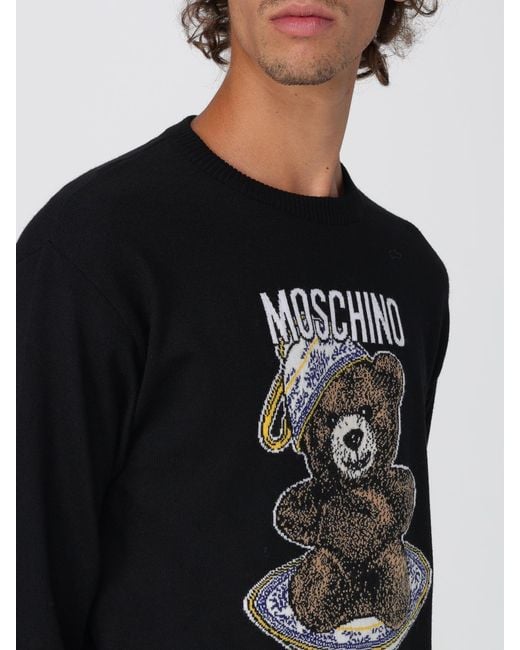 Pull Homme Moschino Couture pour homme en coloris Black
