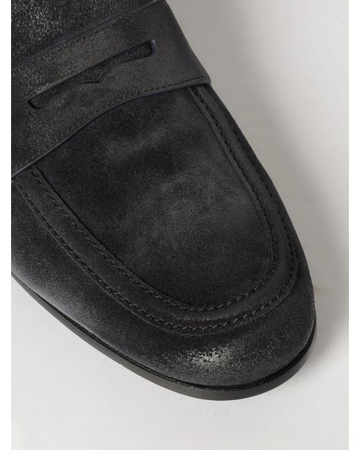 Church's White Suede Loafers for men