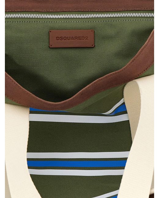 DSquared² Green College Tote Handbag