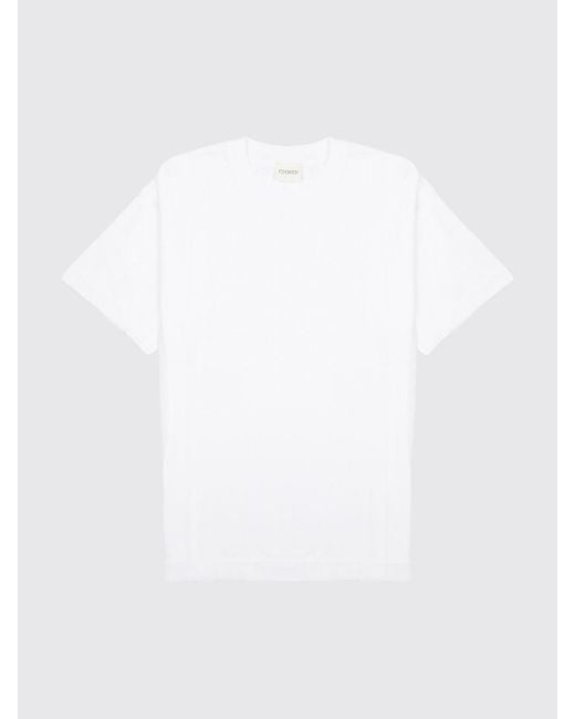 Closed White Basic Crew Neck T-Shirt for men
