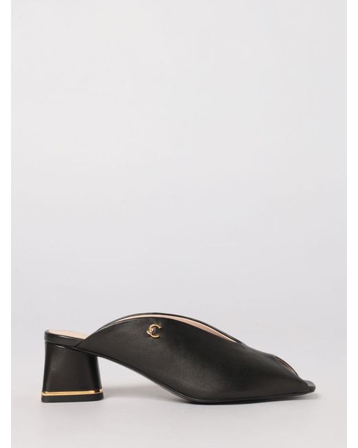 Coccinelle Black C-Everyday Leather Mules