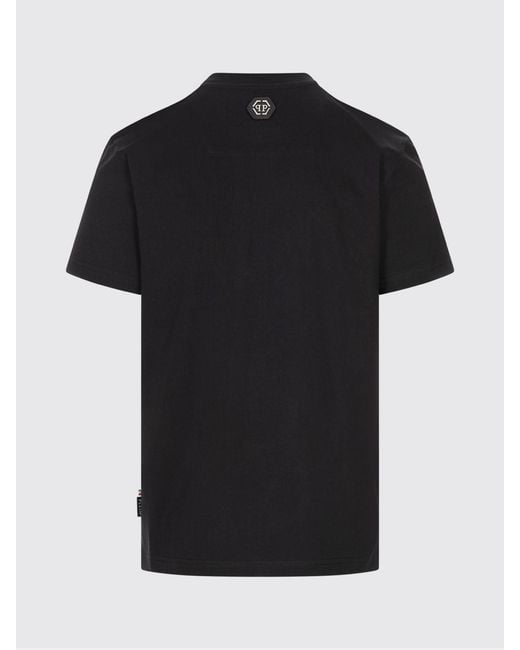 Philipp Plein Black Polo Shirt for men