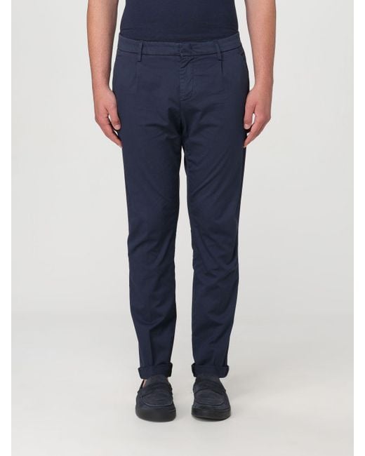 Dondup Blue Trousers for men