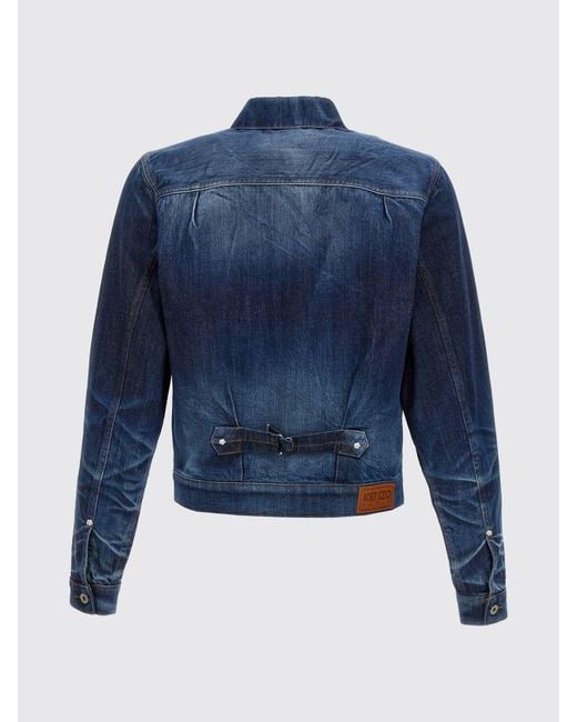 KENZO Blue Jacket for men