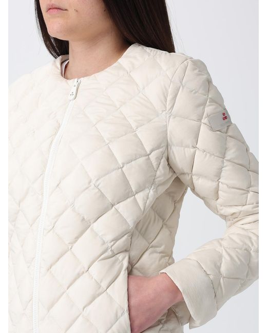 Peuterey White Arran Hl 01 Polyester Down Jacket
