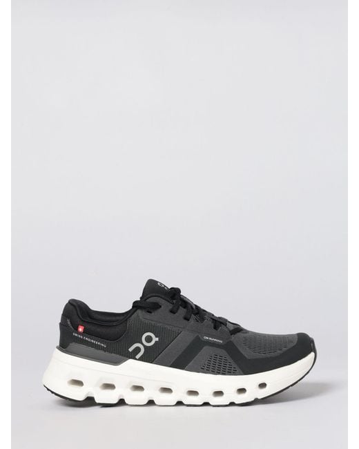 On Shoes White Cloudrunner 2 Mesh Sneakers On