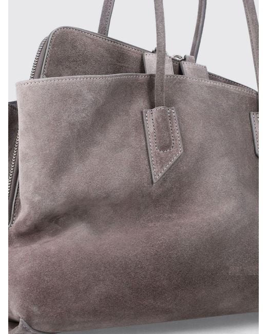 The Attico Gray Shoulder Bag