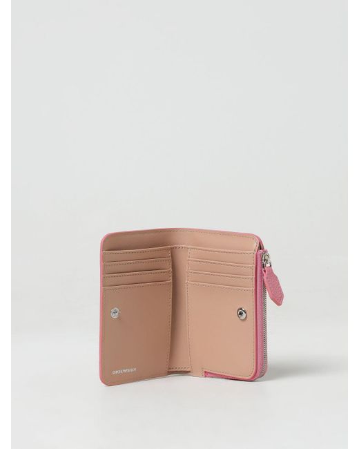 Portefeuille Emporio Armani en coloris Pink