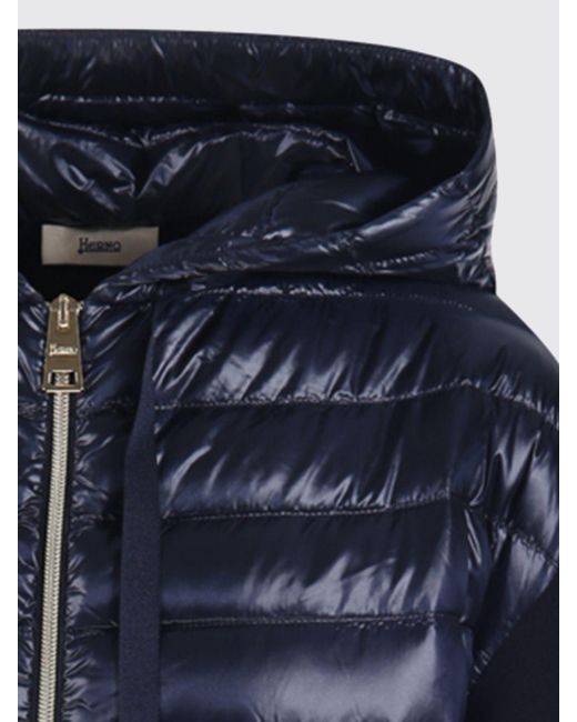 Herno Blue Short Down Jacket