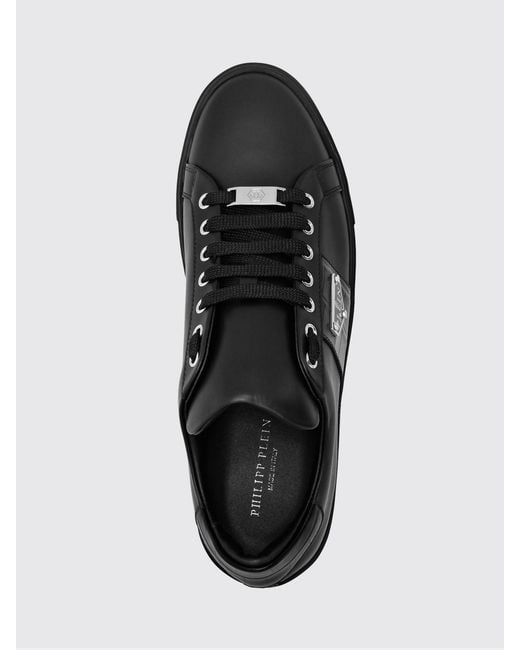 Philipp Plein Black Low-Top Sneakers for men