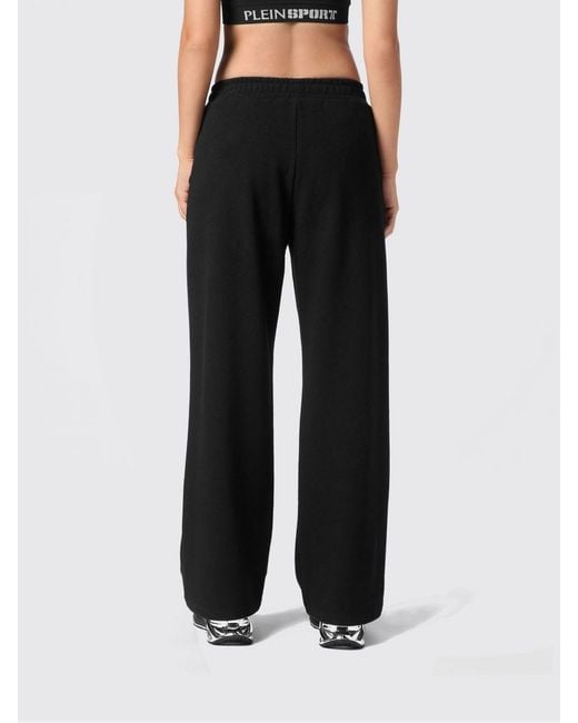 Philipp Plein Black Technical Fabric Jogging Pants
