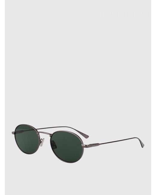 Saint Laurent Metallic Round Metal Frame Sunglasses for men